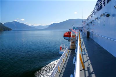 Mit dem Kreuzfahrtschiff durch die Inside Passage